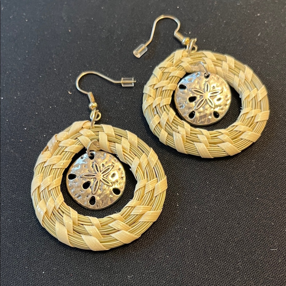 Authentic South Carolina Sweetgrass Earrings